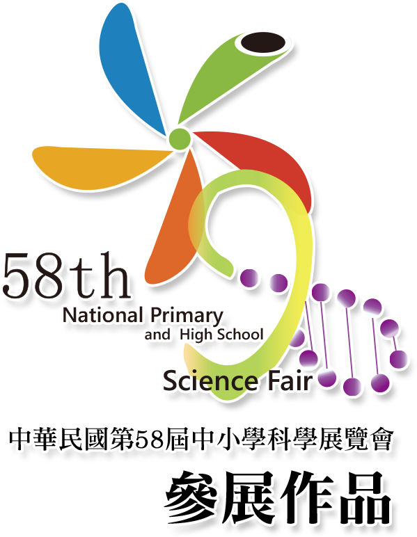 中華民國第58屆中小學科學展覽會 58th National Primary & High School Science Fair